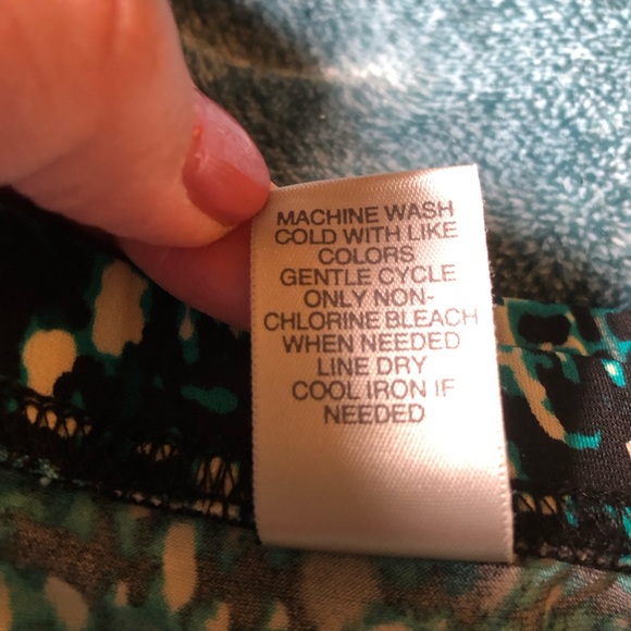 Avenue Skirt-MultiColor Teal, White, Black and Grey - Picture 6 of 7